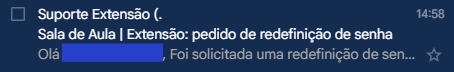 Tela mostrando o campo de escrever mensagem e botão enviar