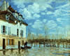 Boat in the Flood at Port-Marly, 1876