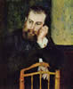 Alfred Sisley por Renoir em 1874