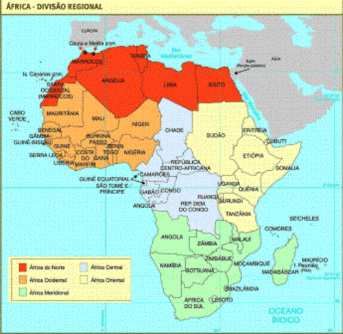 A Costa da Africa Oriental e as ilhas Comores